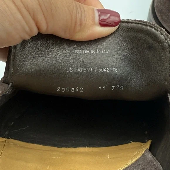 Cole Haan Brown Suede‎ Horse Bit Loafer Driver ShoesNikeAir Mens Size 11 - Picture 6 of 8